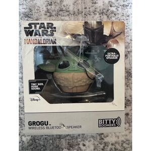 Bitty Boomers Grogu (Baby Yoda) wireless Bluetooth speaker.